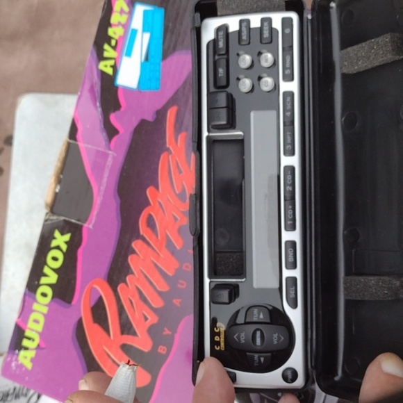 Rampage AV-427 Car Stereo - Black NWT - Picture 3 of 5